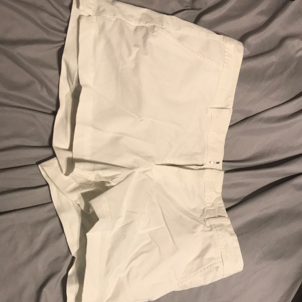 White Shorts